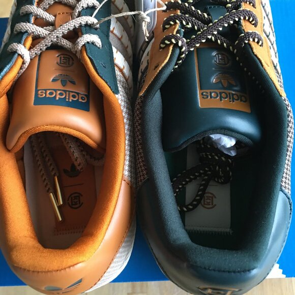 CLOT x adidas Superstar "Patchwork - Worn Sand" JR6490 Sz 9.5 - Picture 4 of 10